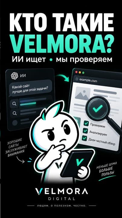 Короткий випуск VELMORA CHECK: навіщо студія шукає дивні сайти